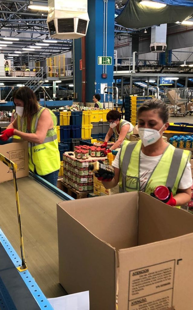 Trabajo en centros logísticos