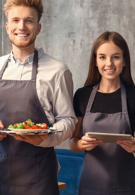 Camarero en restaurantes